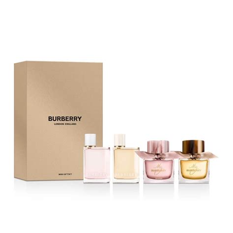 burberry miniature set|Burberry mini perfume macy's.